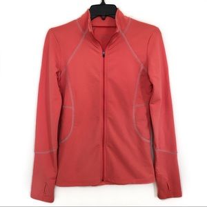 Athleta Coral Full Zip Athletic Jacket Size S